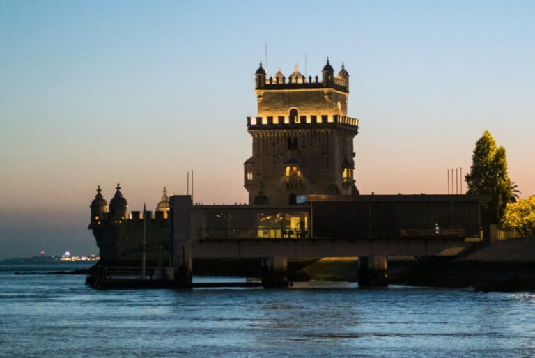 A Torre de Belém com o seu encanto