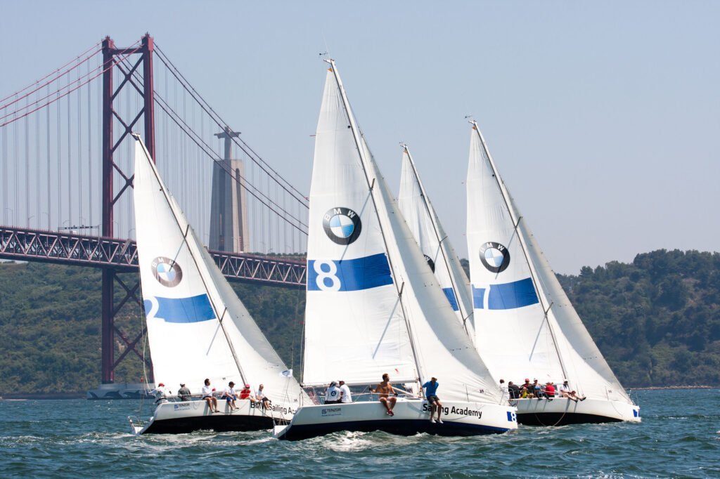Regata no rio Tejo